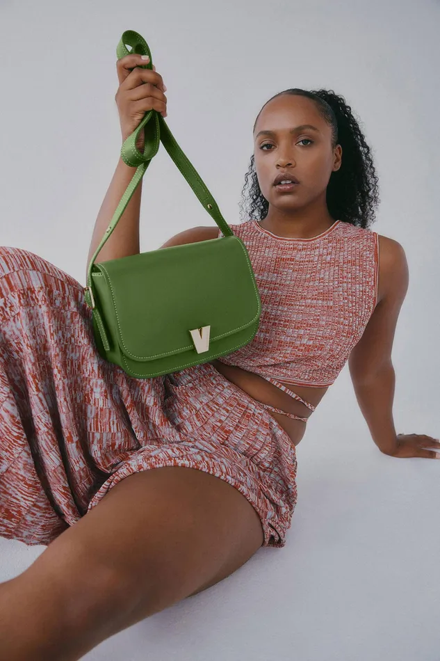 Women Hatun Vegan Crossbody Bag 8211 Appleskin Hazel Matt and Nat Crossbody
