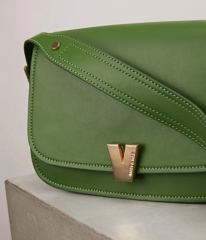 Women Hatun Vegan Crossbody Bag 8211 Appleskin Hazel Matt and Nat Crossbody
