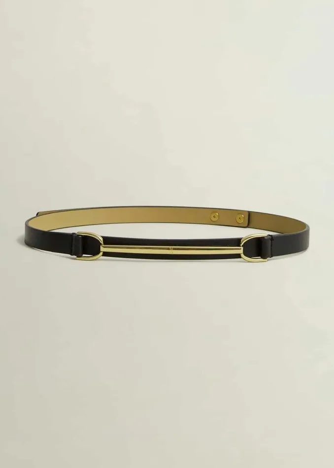 Women HOBBS Belts Daphne Belt Black