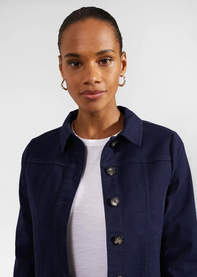 Women HOBBS Coats and Jackets Selborne Jacket Navy