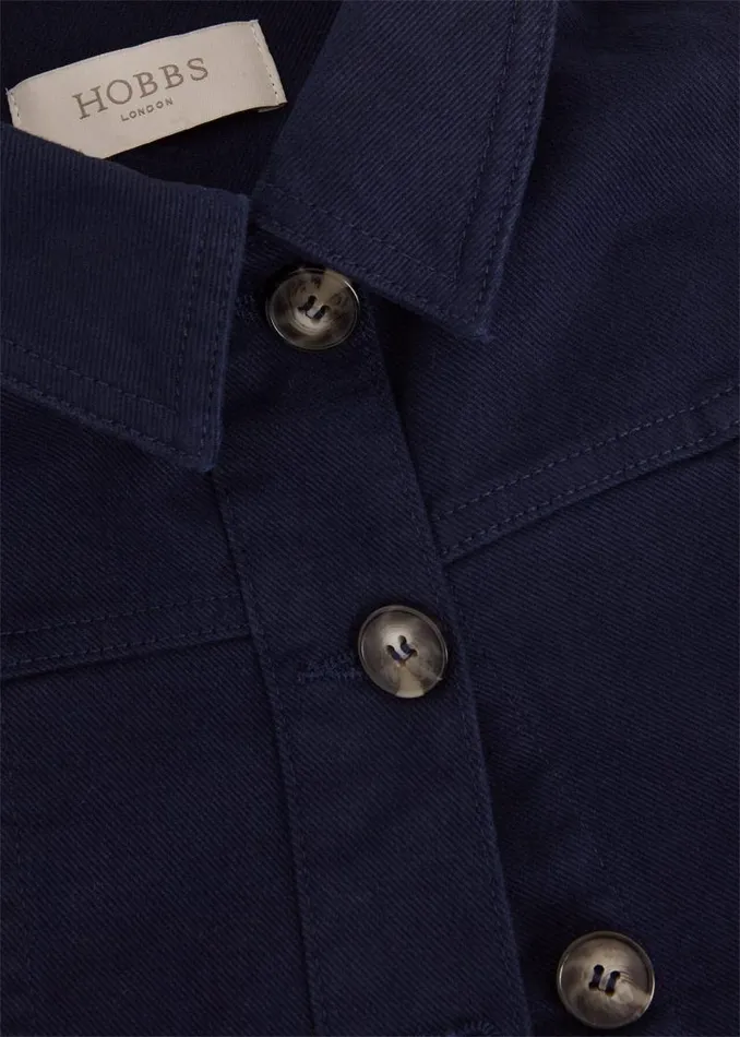 Women HOBBS Coats and Jackets Selborne Jacket Navy