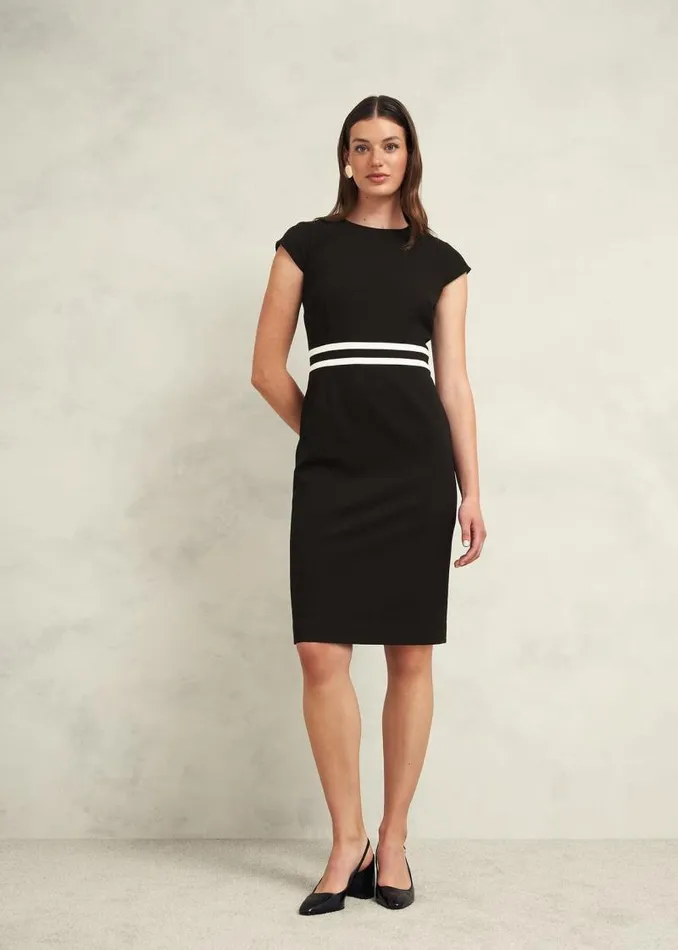 Women HOBBS Dresses and Jumpsuits Harmony Dress Black Ivory