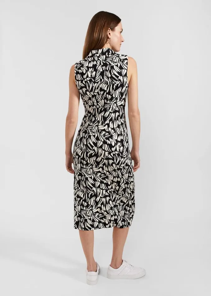 Women HOBBS Dresses and Jumpsuits Petite Clarissa Dress Black Cream