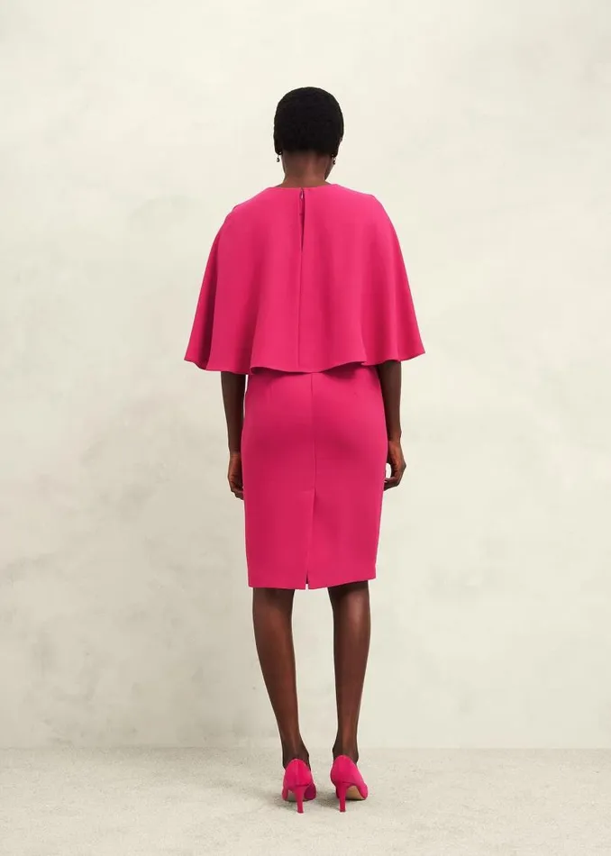 Women HOBBS Dresses and Jumpsuits Rhiannon Dress Zinnia Pink