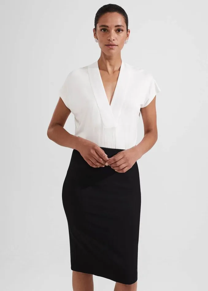Women HOBBS Skirts Petite Charley Skirt Black
