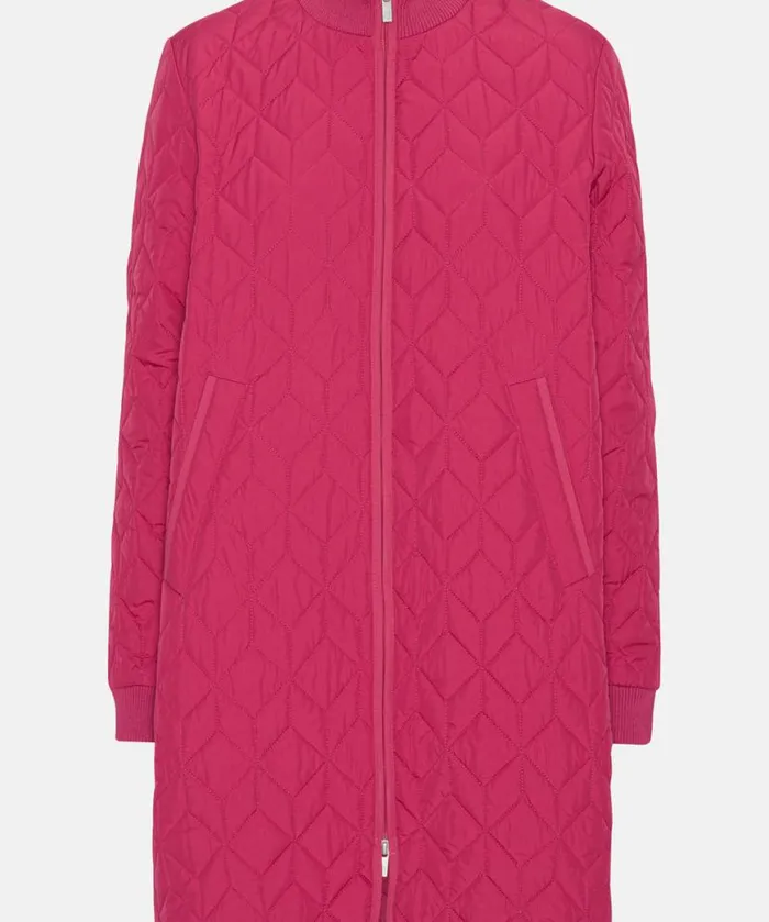 Women Ilse Jacobsen Padded Quilt Coat 8211 Sangria