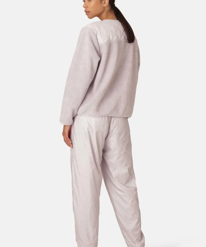 Women Ilse Jacobsen Quilt Fleece Jacket 8211 Concrete Women Ilse Jacobsen Quilt Fleece Jacket 8211 Concrete