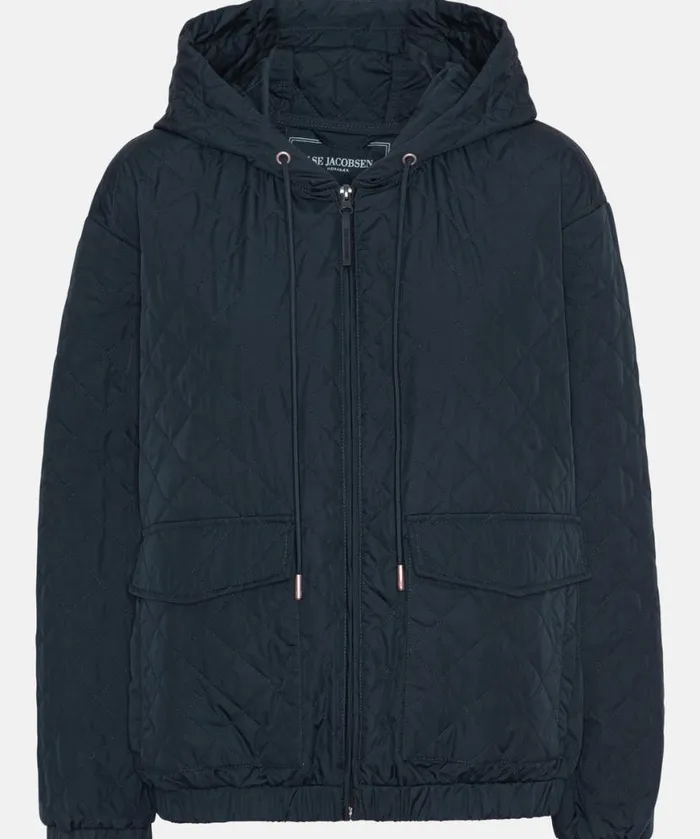 Women Ilse Jacobsen Quilt Jacket 8211 Dark Indigo