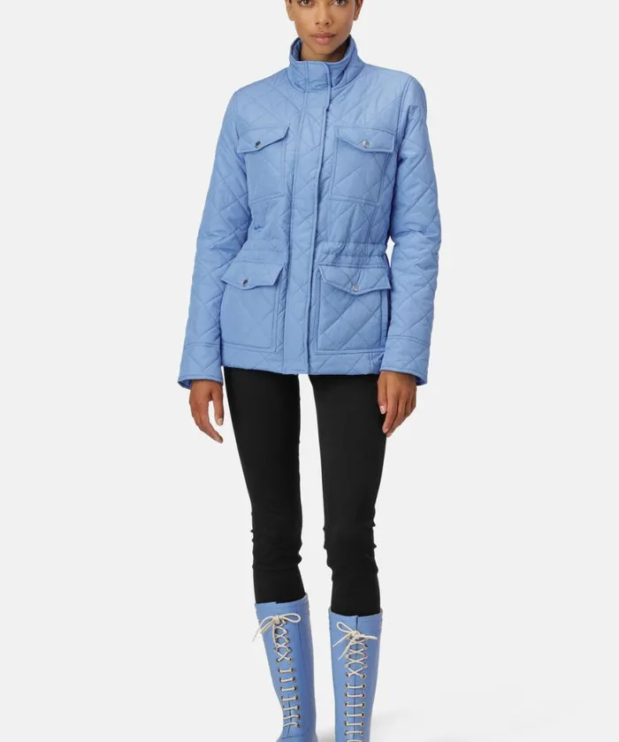 Women Ilse Jacobsen Quilt Jacket 8211 Light Regatta