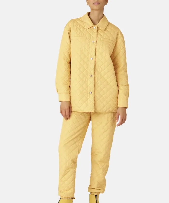 Women Ilse Jacobsen Quilt Jacket 8211 Marigold