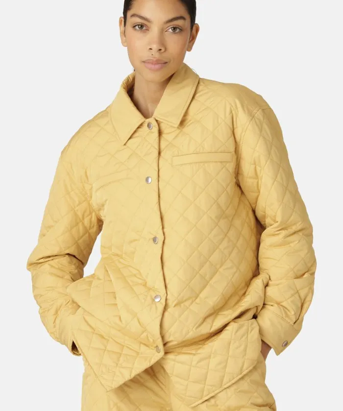 Women Ilse Jacobsen Quilt Jacket 8211 Marigold