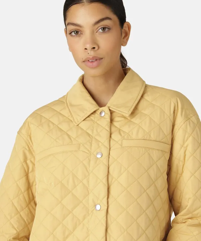 Women Ilse Jacobsen Quilt Jacket 8211 Marigold
