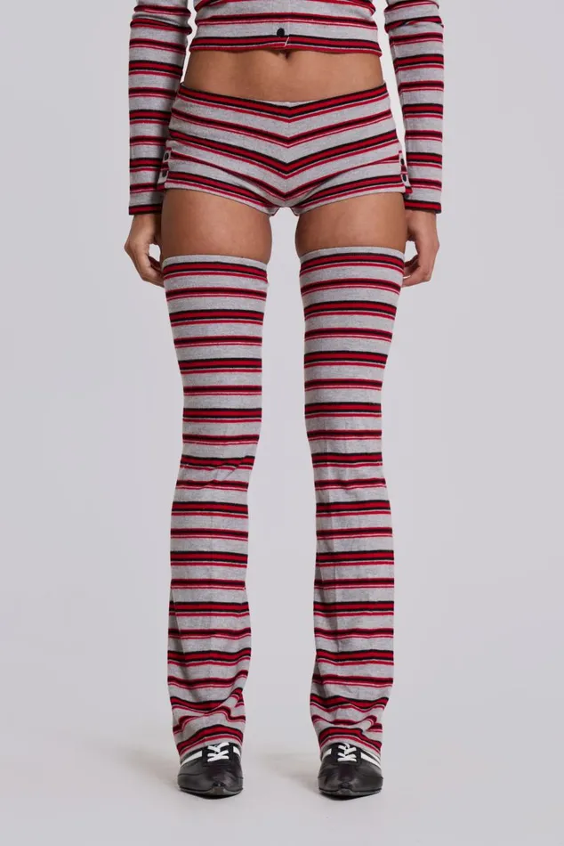 Women Isla Stripe Mini Shorts Jaded London CoOrds