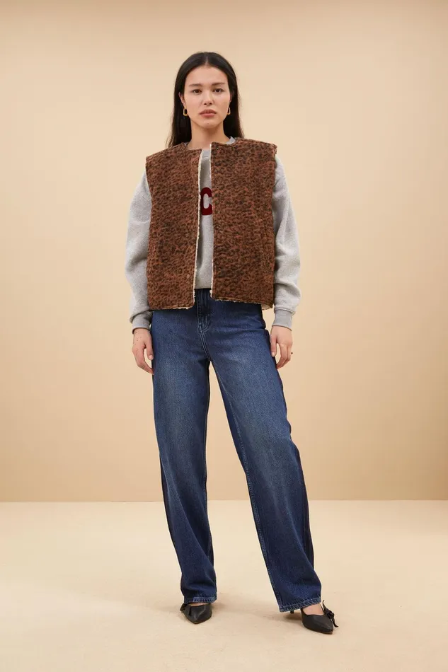 Women Joelle Leo Jacket Leopard Bybar Jackets