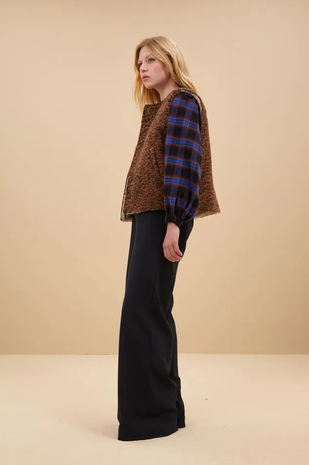Women Joelle Leo Jacket Leopard Bybar Jackets