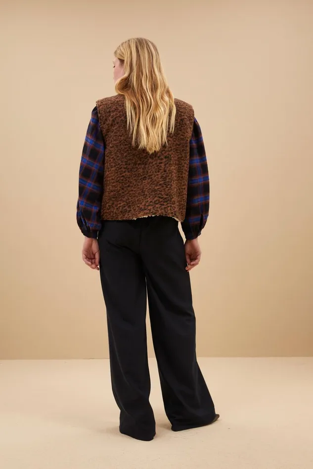 Women Joelle Leo Jacket Leopard Bybar Jackets