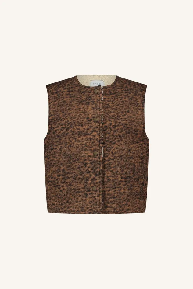 Women Joelle Leo Jacket Leopard Bybar Jackets