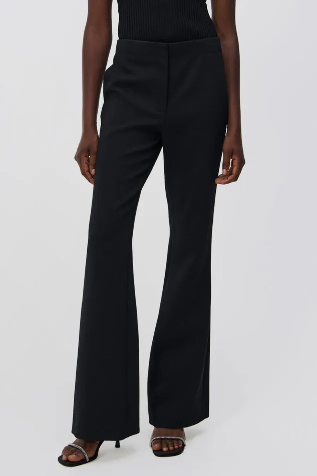 Women Kenna Trouser Black Jonathan Simkhai Pants and Bottoms