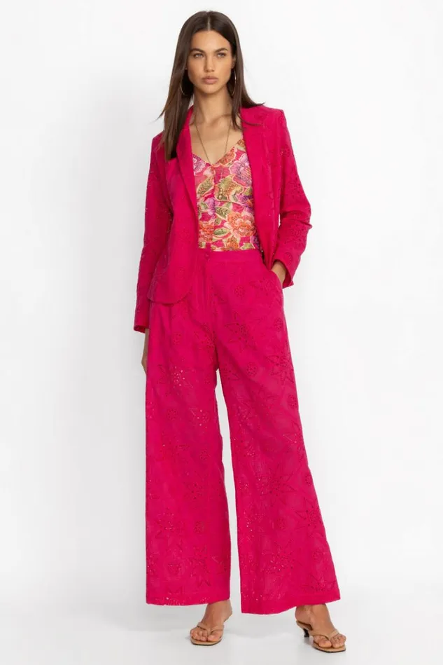 Women KOLBIE WIDE LEG PANT Love Potion Johnny Was Bottoms