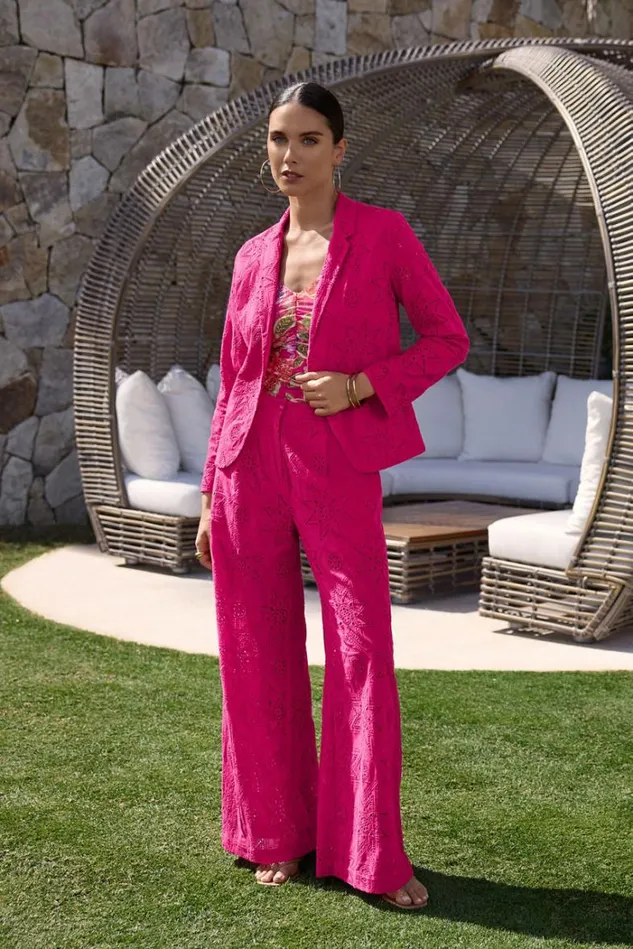 Women KOLBIE WIDE LEG PANT Love Potion Johnny Was Bottoms Women KOLBIE WIDE LEG PANT Love Potion Johnny Was Bottoms