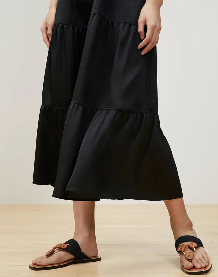 Women Lafayette 148 New York Dresses PlusSize Selma Dress In Carlisle Cloth Black