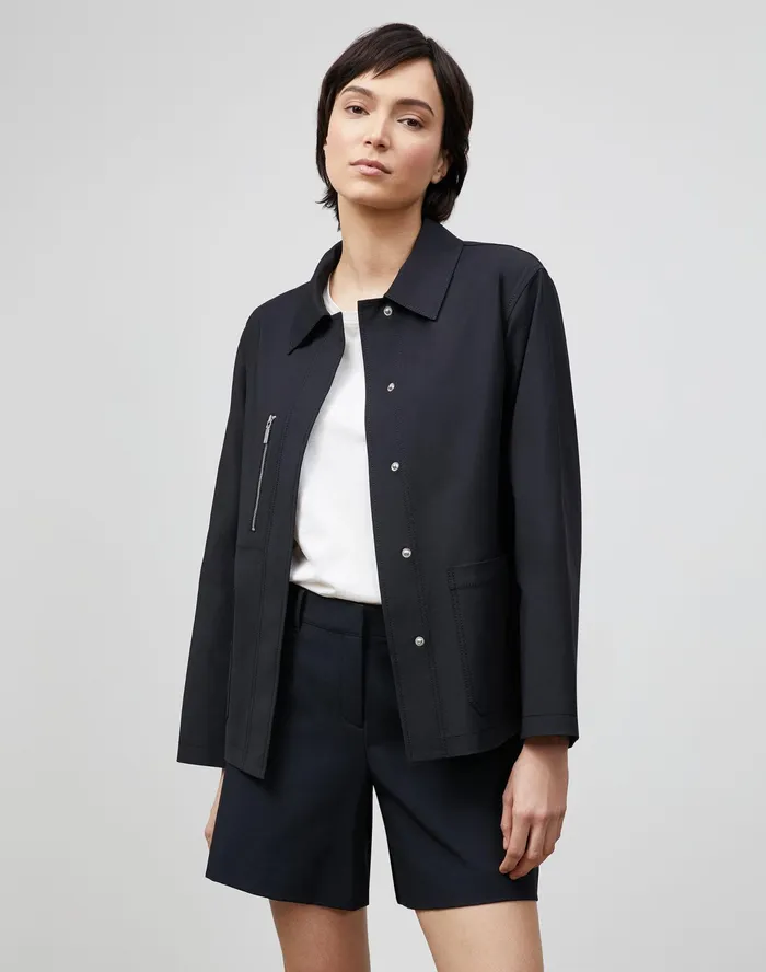 Women Lafayette 148 New York Jackets and Blazers PlusSize Huntington Jacket In Fundamental BiStretch Black Women Lafayette 148 New York Jackets and Blazers PlusSize Huntington Jacket In Fundamental BiStretch Black