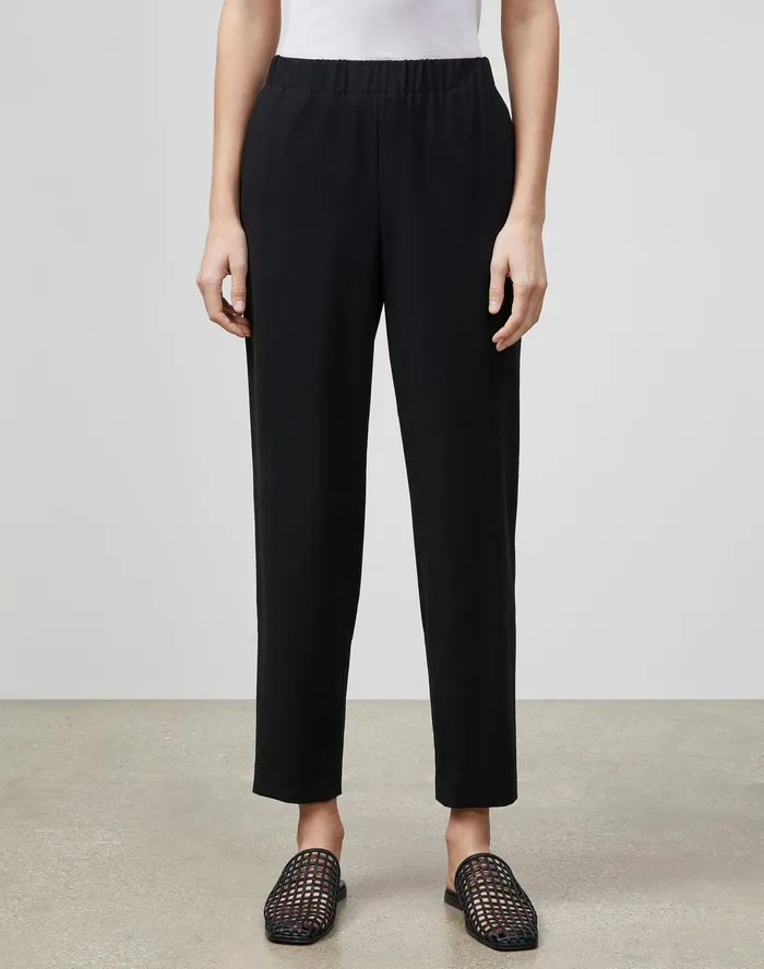 Women Lafayette 148 New York Pants and Shorts Murray Pant In Millennium Crepe Black Women Lafayette 148 New York Pants and Shorts Murray Pant In Millennium Crepe Black