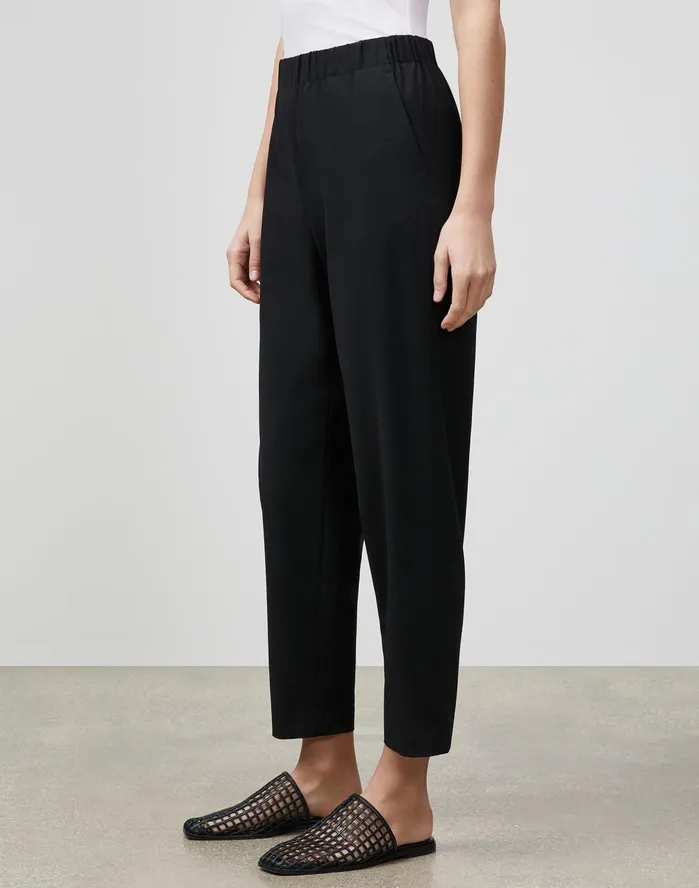 Women Lafayette 148 New York Pants and Shorts Murray Pant In Millennium Crepe Black