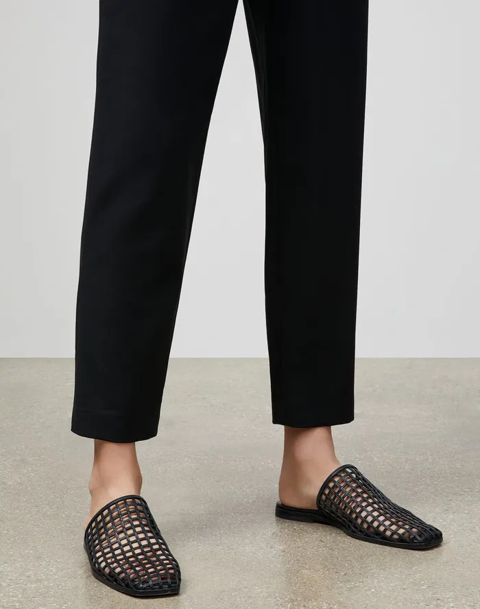 Women Lafayette 148 New York Pants and Shorts Murray Pant In Millennium Crepe Black