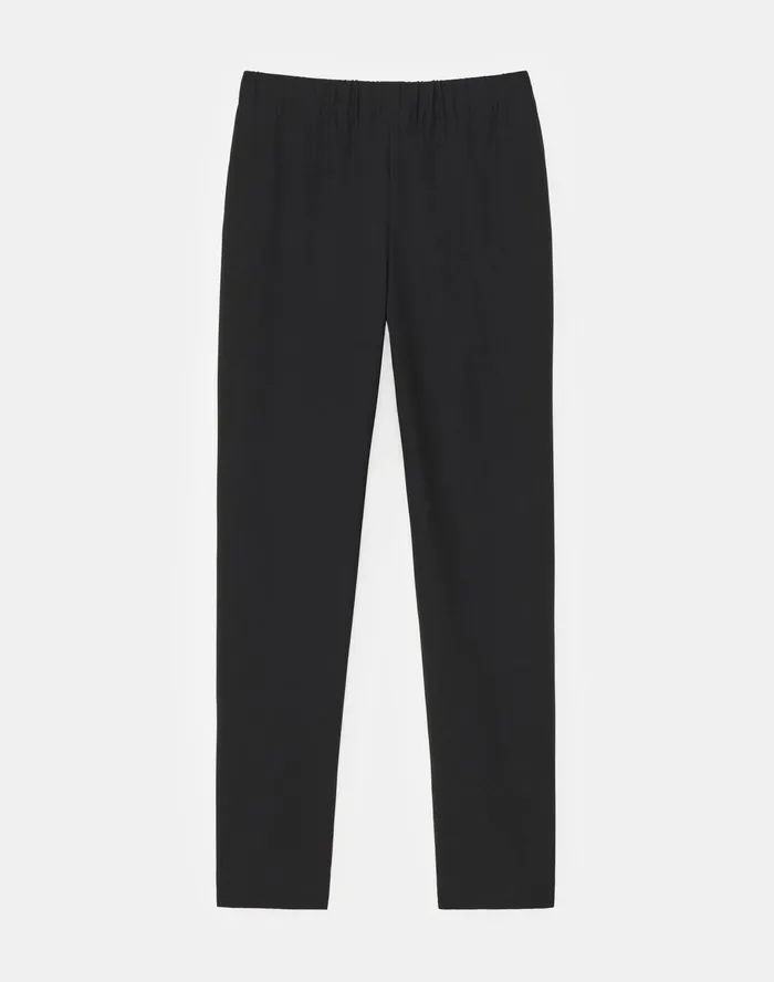 Women Lafayette 148 New York Pants and Shorts Murray Pant In Millennium Crepe Black