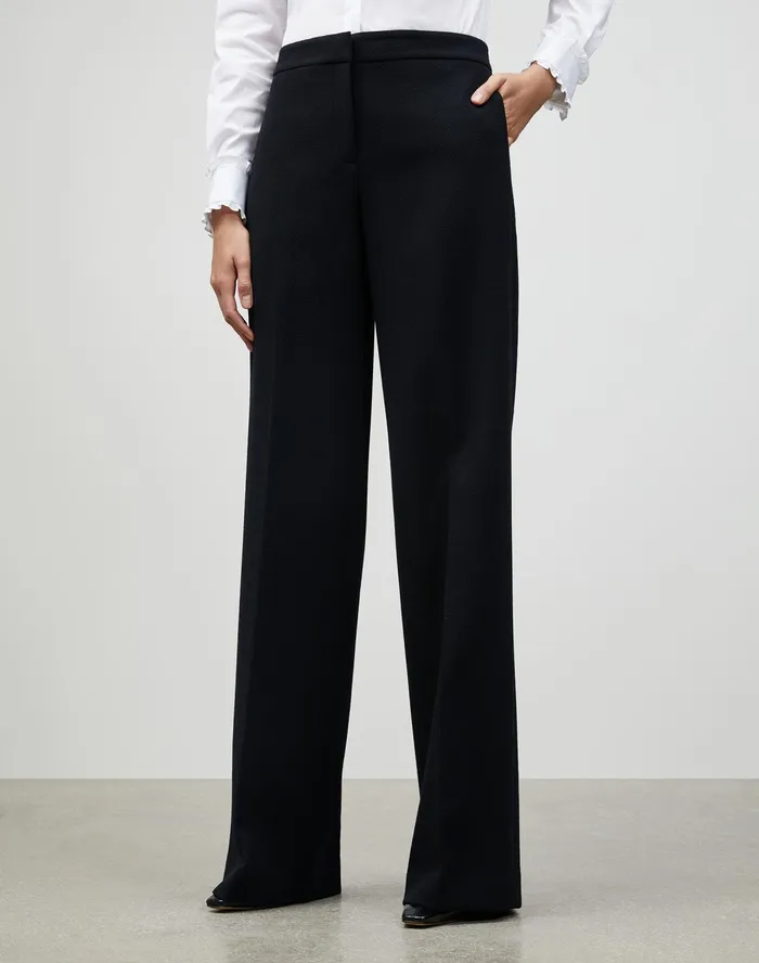 Women Lafayette 148 New York Pants and Shorts Petite Nouveau Crepe Dalton WideLeg Pant Black Women Lafayette 148 New York Pants and Shorts Petite Nouveau Crepe Dalton WideLeg Pant Black