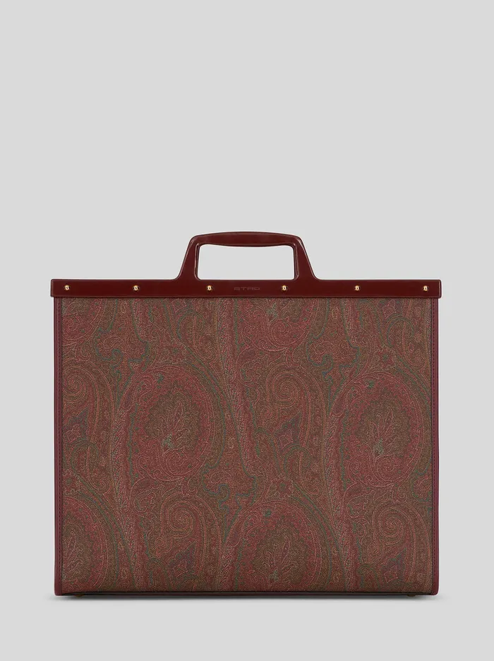Women Large Love Trotter Paisley Bag Etro Shopping Bags