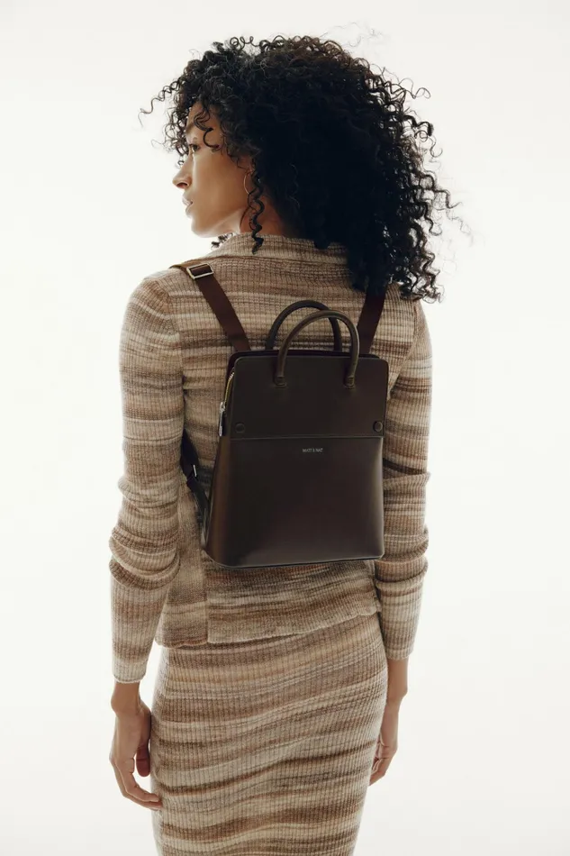 Women Laut Small Vegan Backpack 8211 Appleskin Organic Matt and Nat Backpacks
