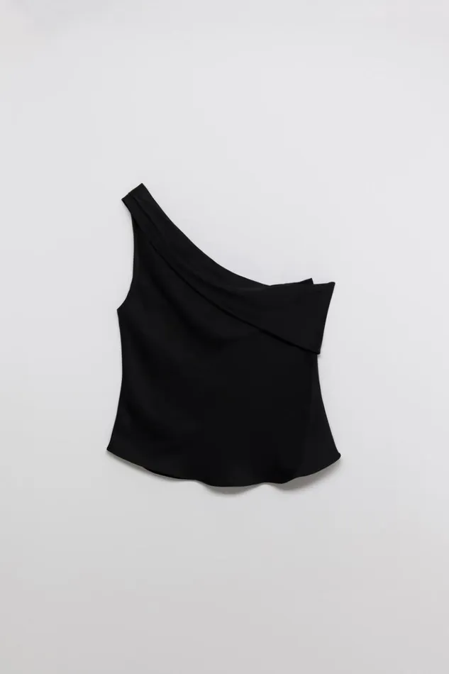 Women Lexy Cold Shoulder Top EXCLUSIVE Black Jonathan Simkhai Tops and Bodysuits