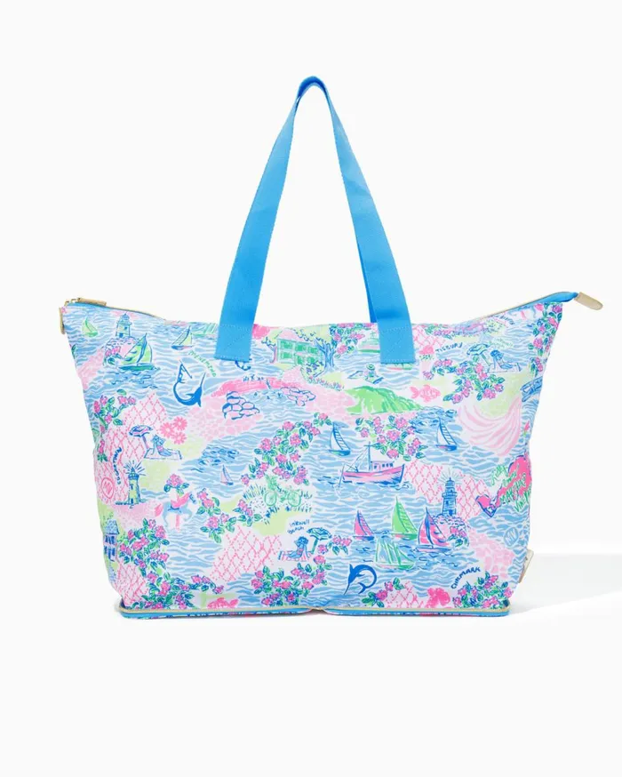 Women Lilly Pulitzer Bags Getaway Packable Tote Roxie Pink Pb Anniversary Toile Women Lilly Pulitzer Bags Getaway Packable Tote Roxie Pink Pb Anniversary Toile