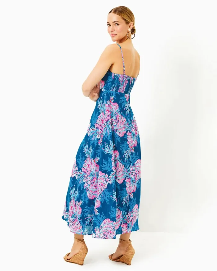 Women Lilly Pulitzer Dresses Bryson Maxi Dress Low Tide Navy Its Ofishell Women Lilly Pulitzer Dresses Bryson Maxi Dress Low Tide Navy Its Ofishell