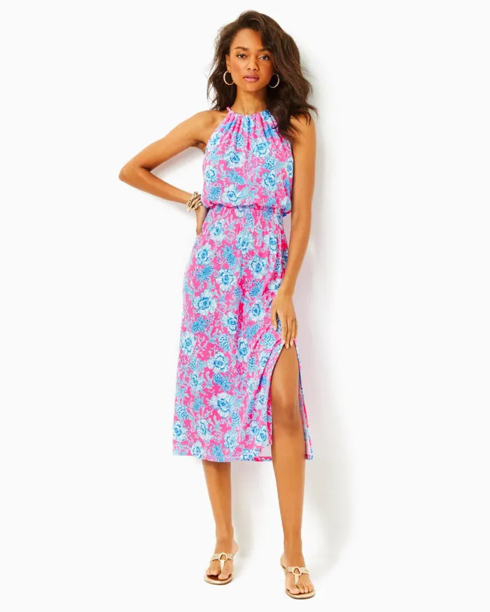 Women Lilly Pulitzer Dresses Bryson Maxi Dress Low Tide Navy Its Ofishell Women Lilly Pulitzer Dresses Bryson Maxi Dress Low Tide Navy Its Ofishell