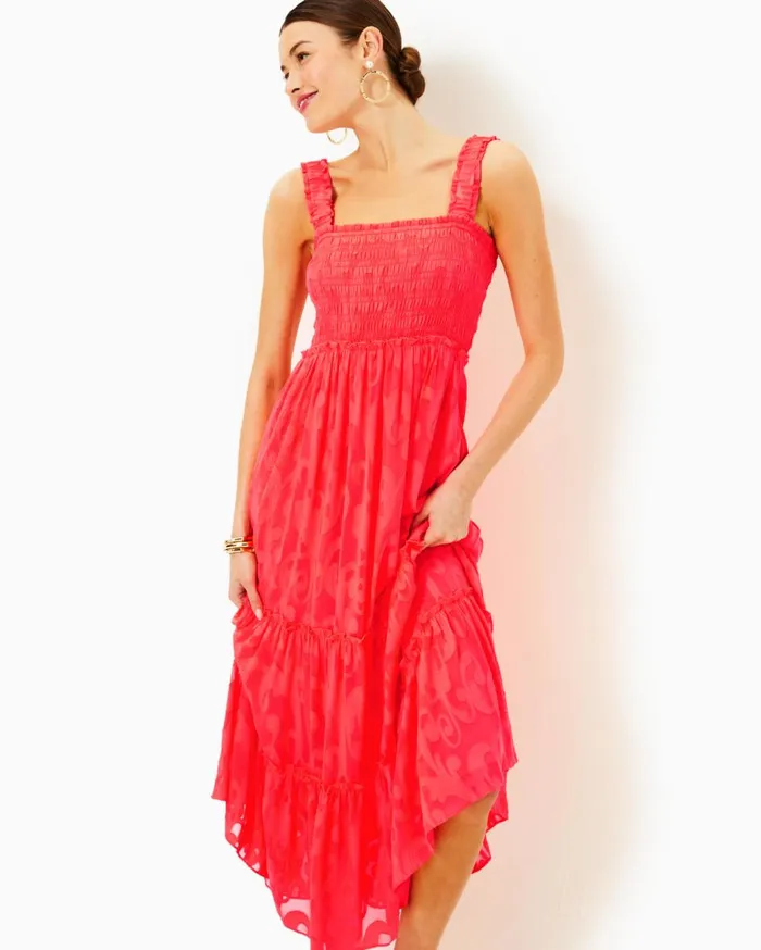 Women Lilly Pulitzer Dresses Bryson Maxi Dress Low Tide Navy Its Ofishell Women Lilly Pulitzer Dresses Bryson Maxi Dress Low Tide Navy Its Ofishell