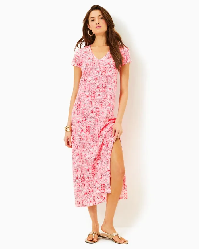 Women Lilly Pulitzer Dresses Bryson Maxi Dress Low Tide Navy Its Ofishell Women Lilly Pulitzer Dresses Bryson Maxi Dress Low Tide Navy Its Ofishell