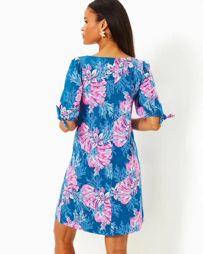 Women Lilly Pulitzer Dresses Dev Dress Resort White Shell Collector Women Lilly Pulitzer Dresses Dev Dress Resort White Shell Collector