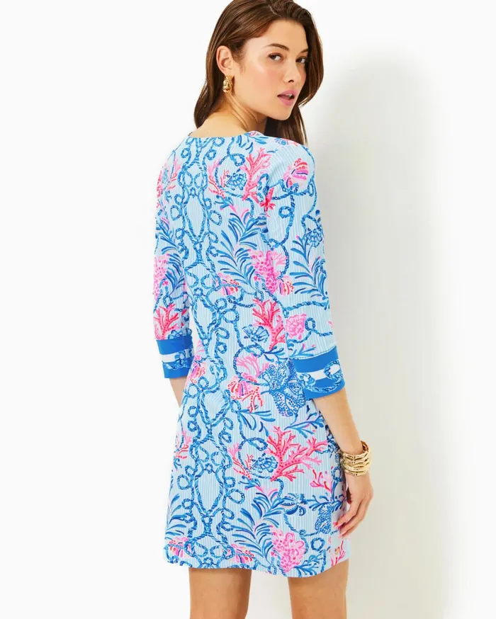 Women Lilly Pulitzer Dresses UPF 50 Nadine ChillyLilly Dress Multi Naut Today Engineered Chillylilly Women Lilly Pulitzer Dresses UPF 50 Nadine ChillyLilly Dress Multi Naut Today Engineered Chillylilly