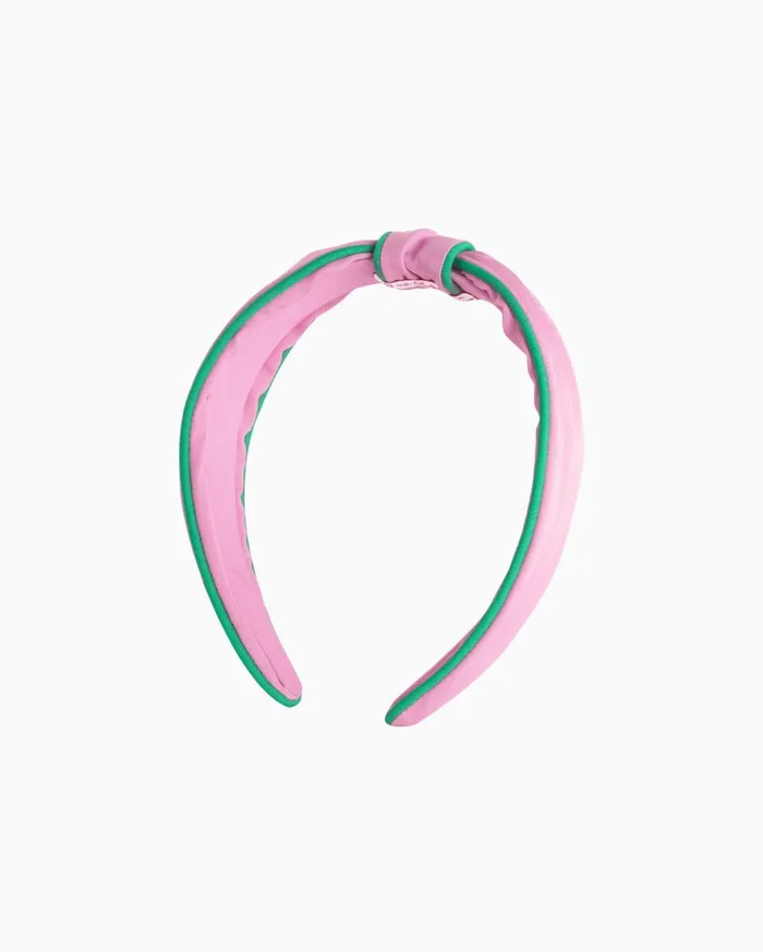 Women Lilly Pulitzer Hats and Hair Low Knot Headband Spearmint X Conch Shell Pink Women Lilly Pulitzer Hats and Hair Low Knot Headband Spearmint X Conch Shell Pink