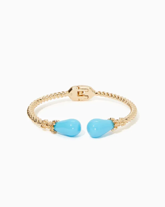 Women Lilly Pulitzer Jewelry Pearl Perfect Bracelet Las Olas Aqua
