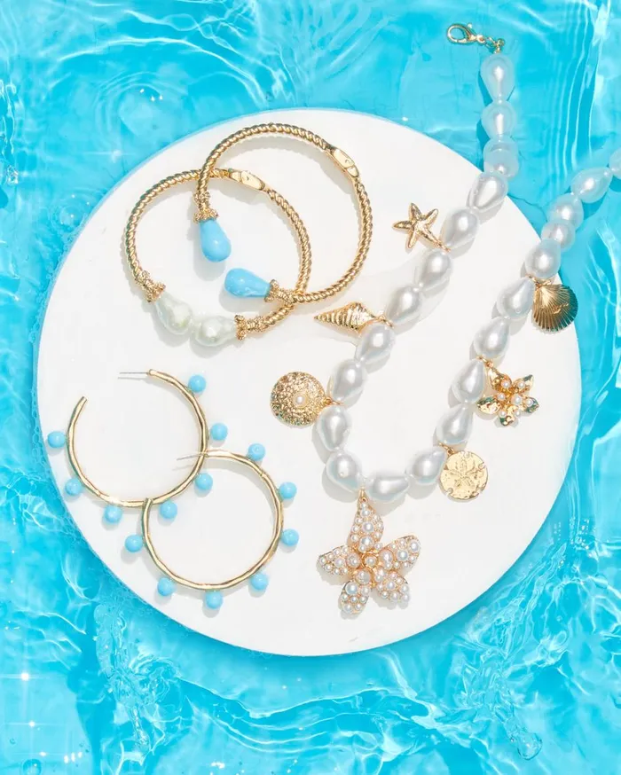 Women Lilly Pulitzer Jewelry Pearl Perfect Bracelet Las Olas Aqua Women Lilly Pulitzer Jewelry Pearl Perfect Bracelet Las Olas Aqua