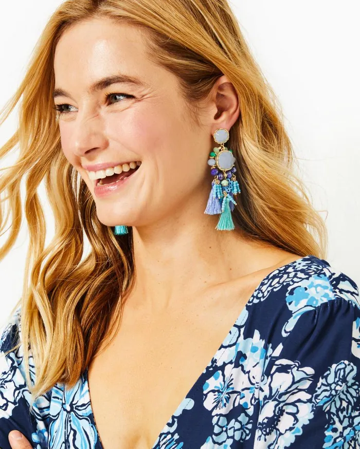 Women Lilly Pulitzer Jewelry Waterside Earrings Multi Women Lilly Pulitzer Jewelry Waterside Earrings Multi