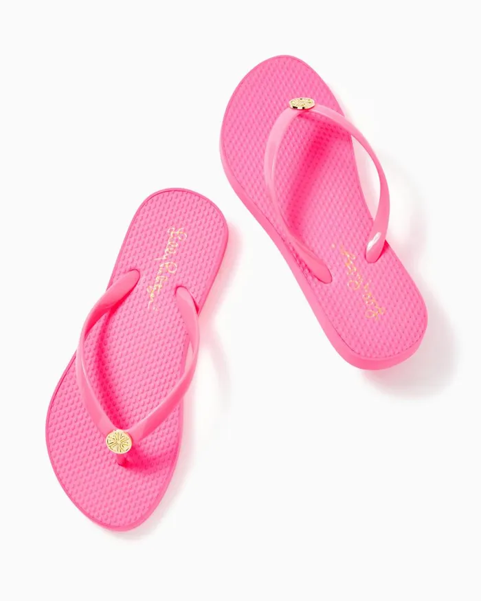 Women Lilly Pulitzer Shoes Pool Flip Flop Mizner Red Women Lilly Pulitzer Shoes Pool Flip Flop Mizner Red