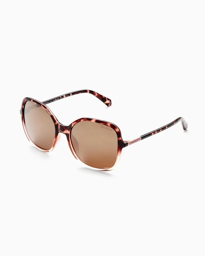 Women Lilly Pulitzer Sunglasses and Eyewear Norah Sunglasses Dark Tortoise