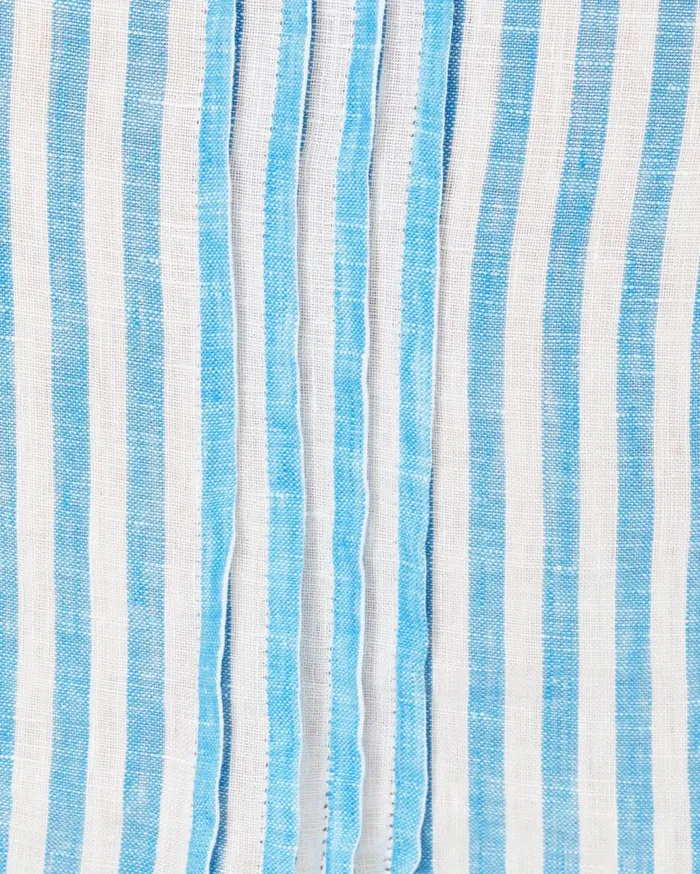 Women Lilly Pulitzer Tops Hollie Linen Tunic Lunar Blue Bimini Stripe Women Lilly Pulitzer Tops Hollie Linen Tunic Lunar Blue Bimini Stripe