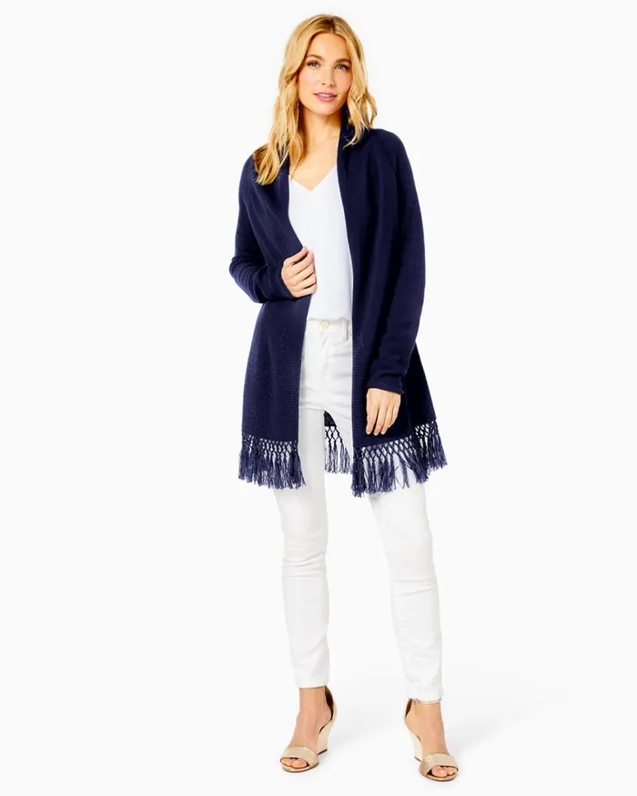 Women Lilly Pulitzer Tops Tatum Cardigan Resort White Women Lilly Pulitzer Tops Tatum Cardigan Resort White