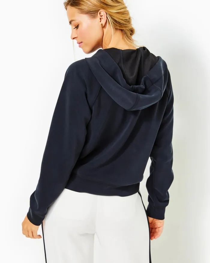 Women Lilly Pulitzer Tops UPF 50 Kendy Pullover Noir Women Lilly Pulitzer Tops UPF 50 Kendy Pullover Noir